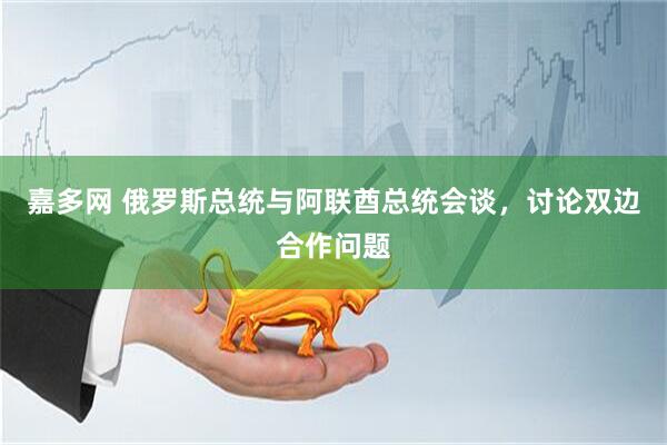嘉多网 俄罗斯总统与阿联酋总统会谈，讨论双边合作问题